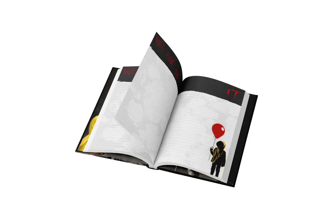 IT NOTEBOOK WITH LIGHT