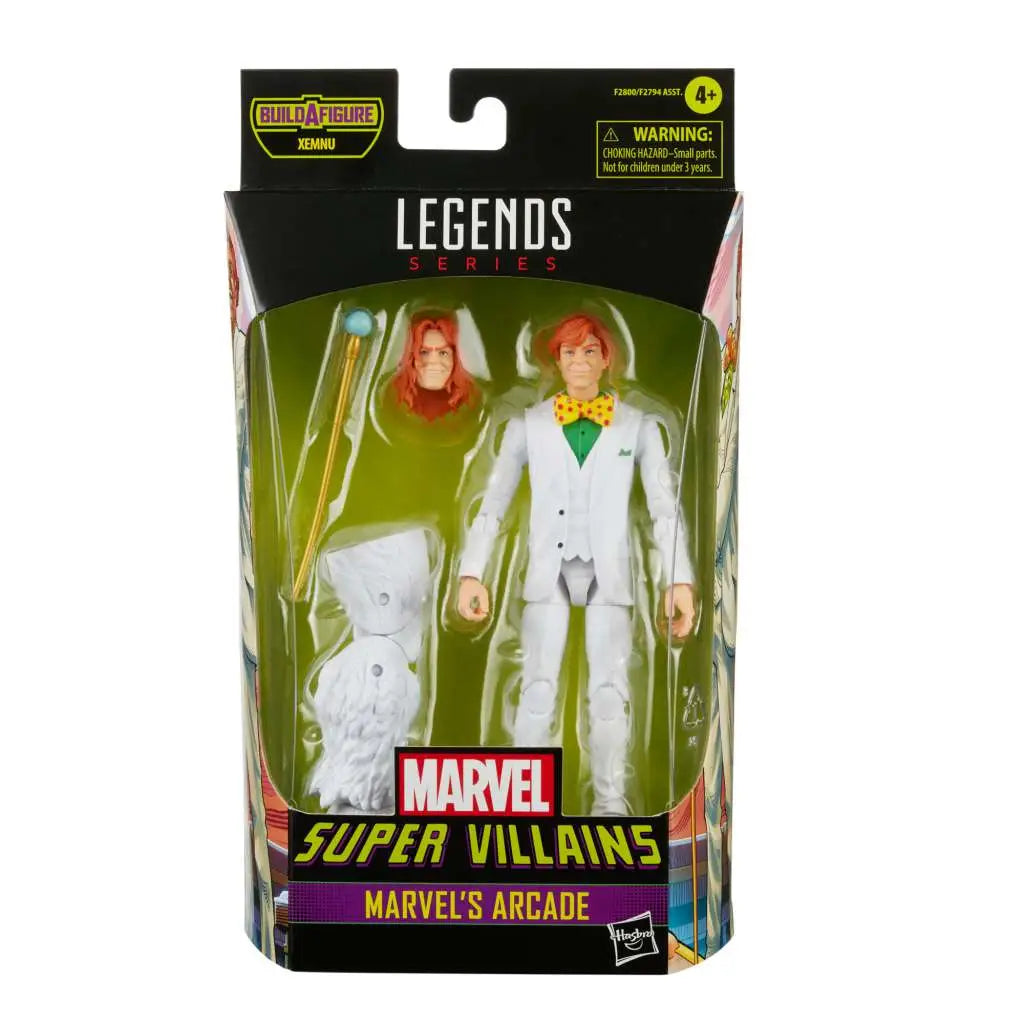 MARVEL LEGENDS VILLAINS ARCADE AF