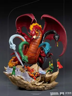 DUNGEONS AND DRAGONS TIAMAT BATTLE ST