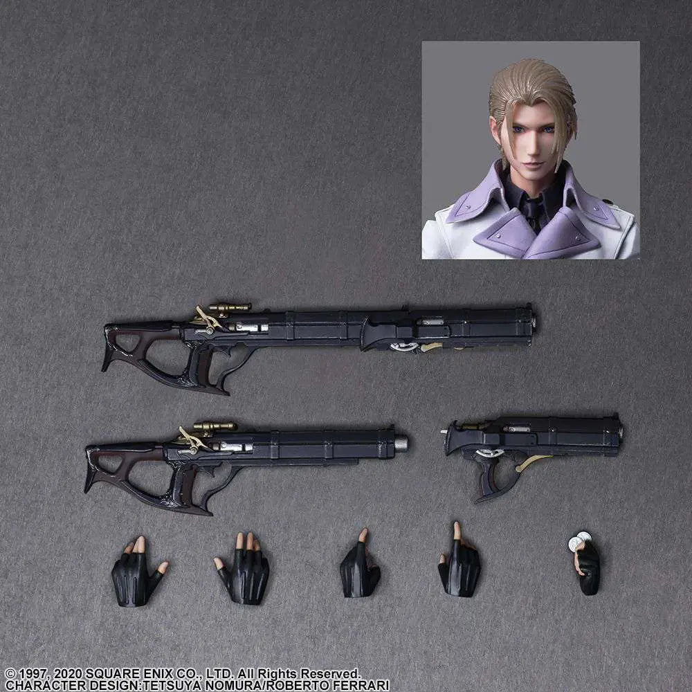 FF VII REMAKE RUFUS SHINRA PLAY ARTS KAI