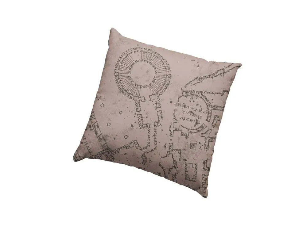 HP MARAUDER'S MAP SQUARE CUSHION