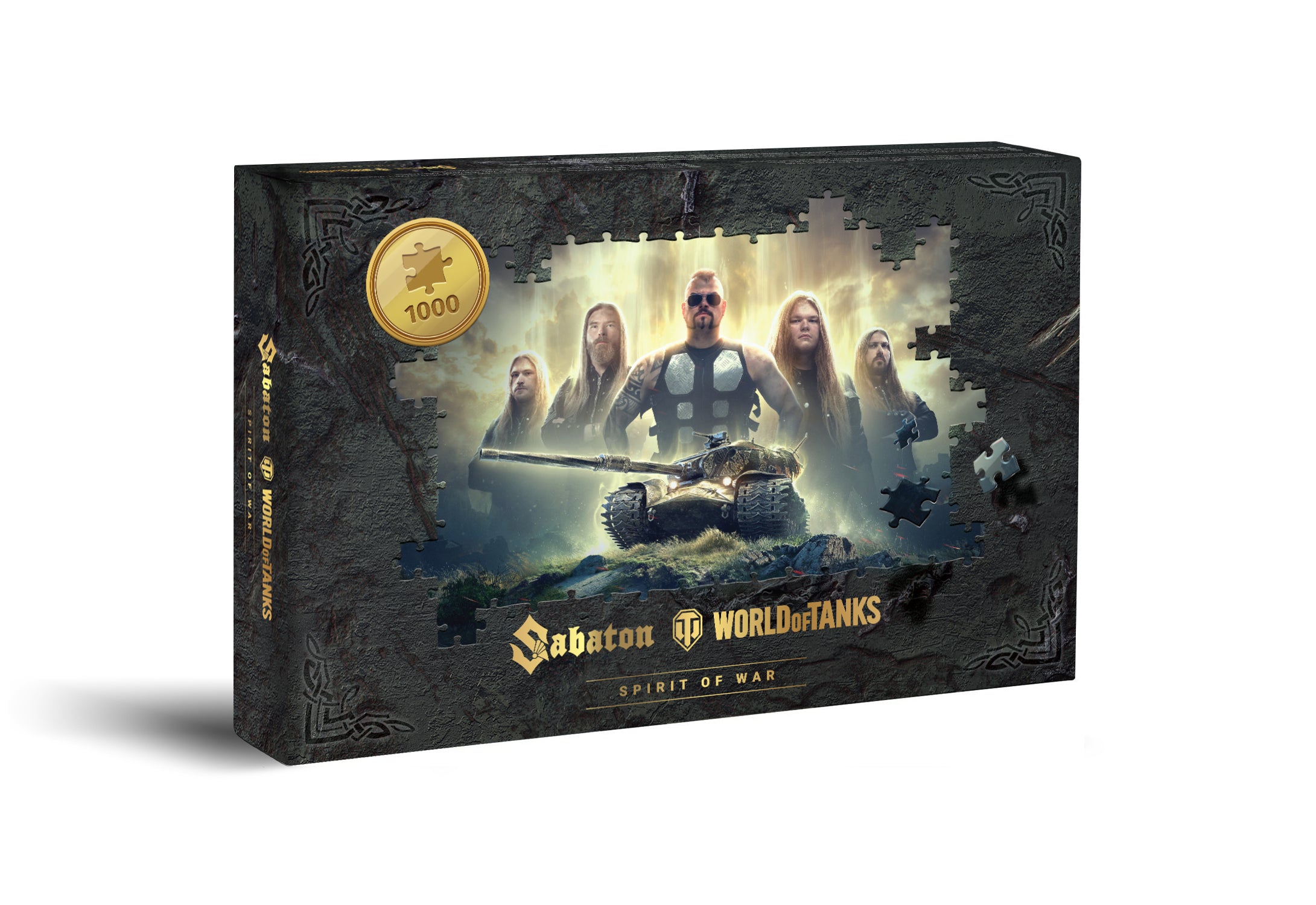World of Tanks Sabaton - Band Puzzle Limited Edition, 1000 pcs