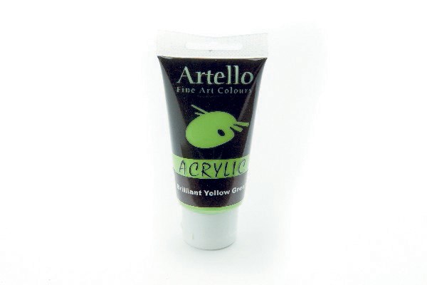 Artello acrylic 75ml Brilliant Yellow Green