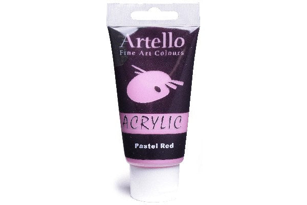 Artello acrylic 75ml Pastel Red