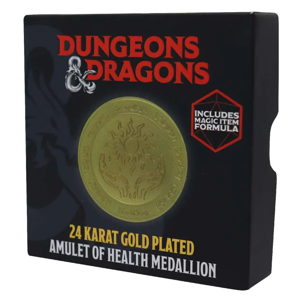 DUNGEONS&DRAGONS 24K GOLD PLAT.MEDALLION