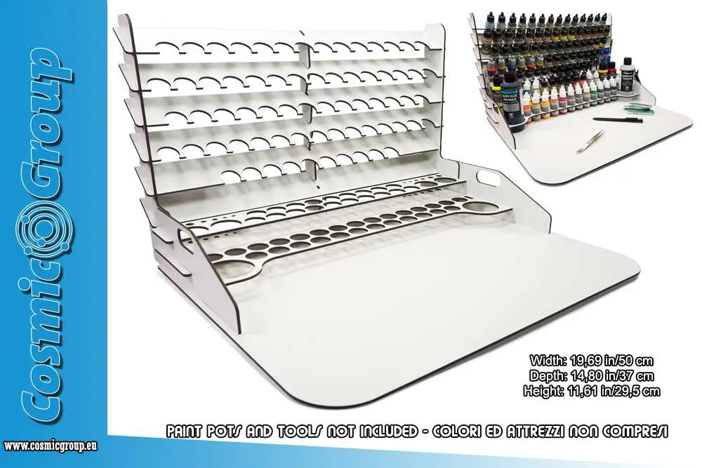 PAINT DISPLAY AND WORK ST W STORAG 50X37