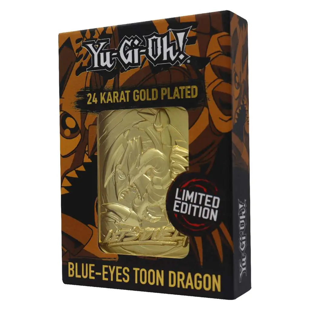 YU-GI-OH!LTD ED 24K GOLD-BLUE EYS DRAGON