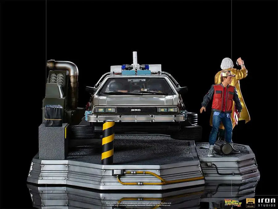 BTTF 2 DELOREAN FULL DLX SET 1/10 ART ST