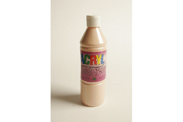 Acryl blank 500ml lys beige