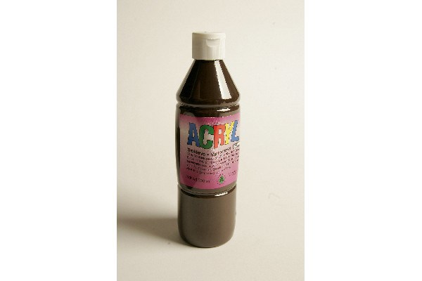 Acryl blank 500ml brun