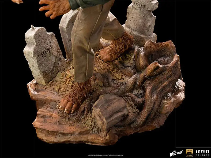 UNIVERSAL MONSTERS WOLF MAN DLX 1/10 ST