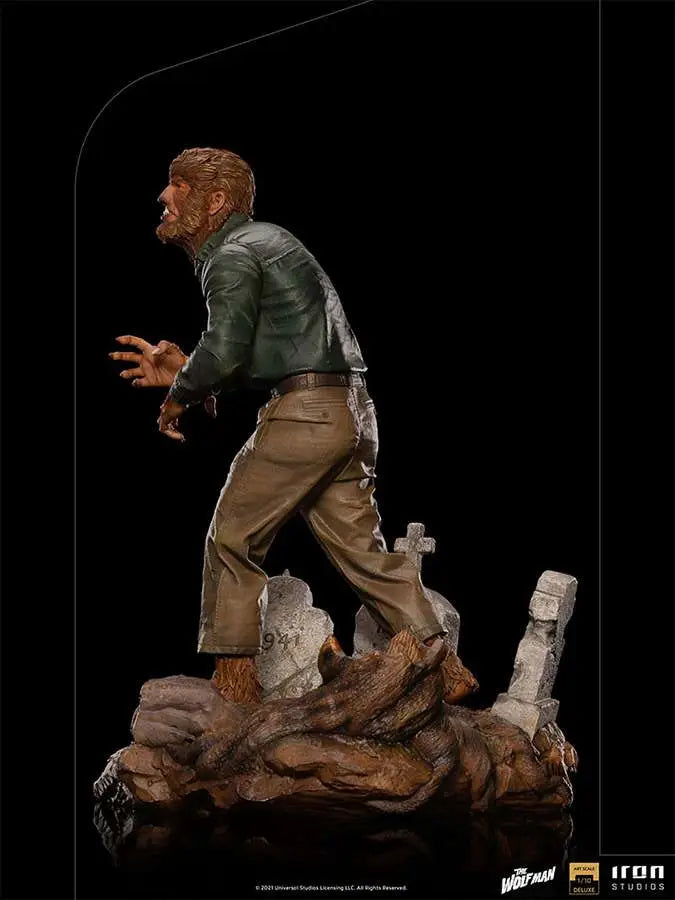 UNIVERSAL MONSTERS WOLF MAN DLX 1/10 ST
