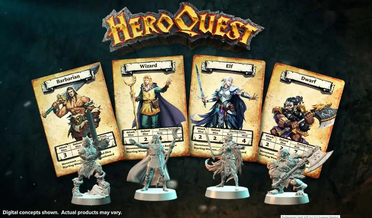 HEROQUEST ITALIAN EDITION