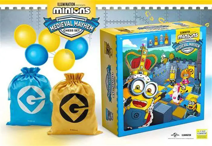 MINIONS MEDIEVAL MAYHEM CHESS SET