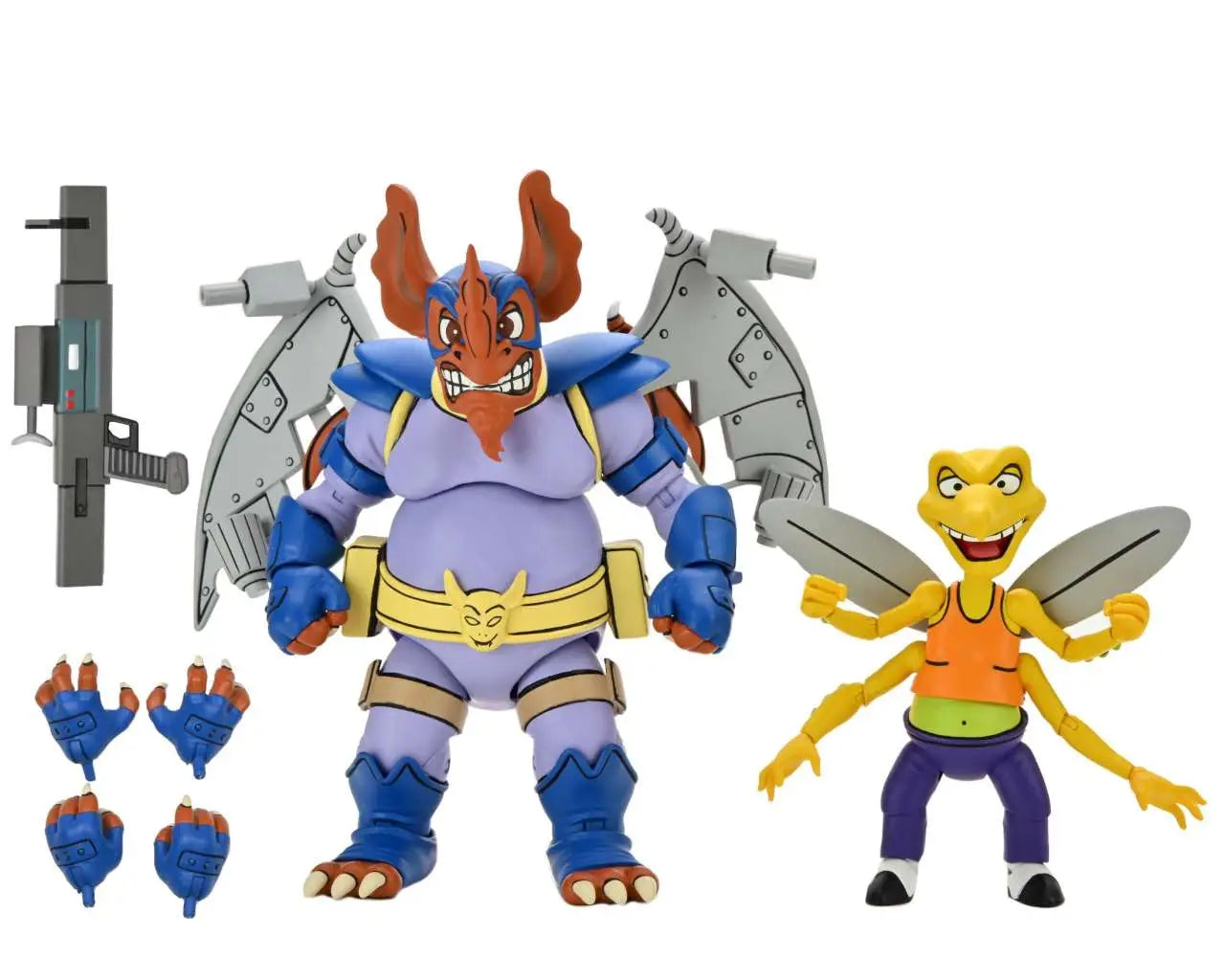 TMNT CARTOON WINGNUT/ SCREWLOOSE 2-PACK