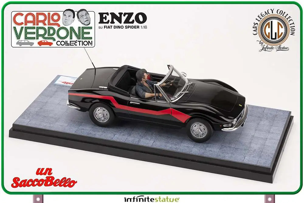 ENZO SU FIAT DINO SPIDER 1:18 RESIN CAR