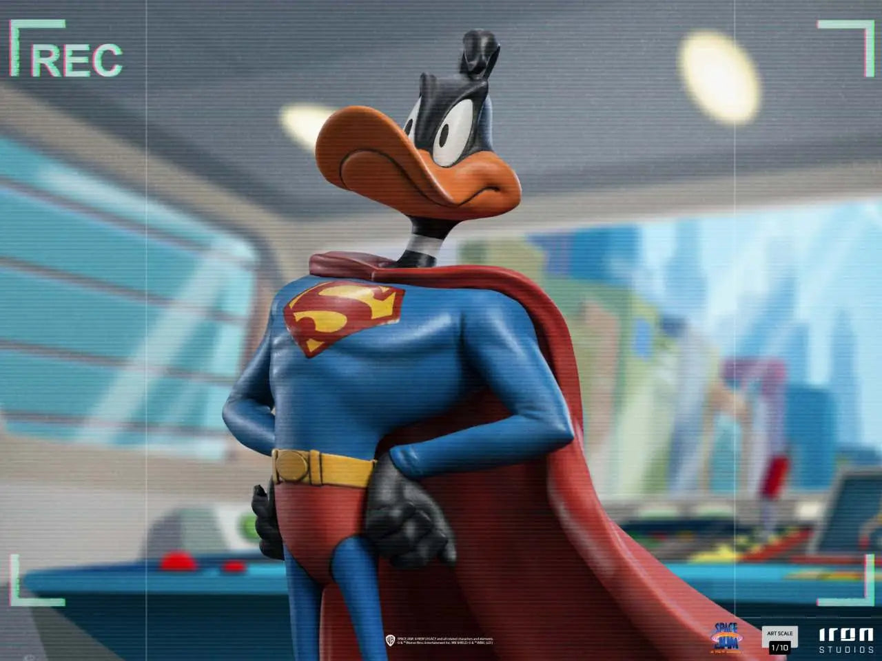 SPACE JAM 2 DUFFY DUCK SUPERMAN 1/10 ST