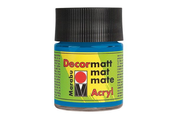 Decormatt 50ml 095 blå