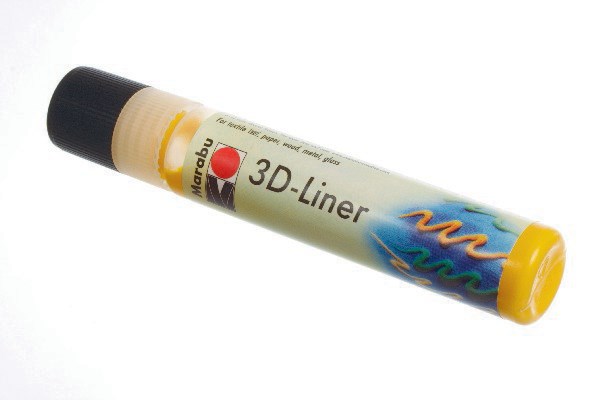 3D liner gul 25ml