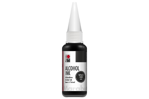 Alcohol Ink 20ml, black 073