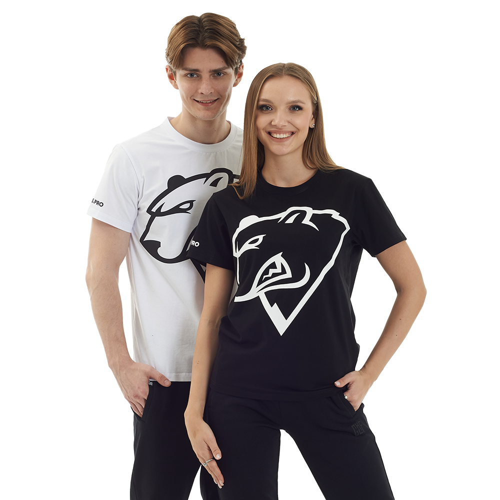 Virtus.pro T-shirt "bear" black, M