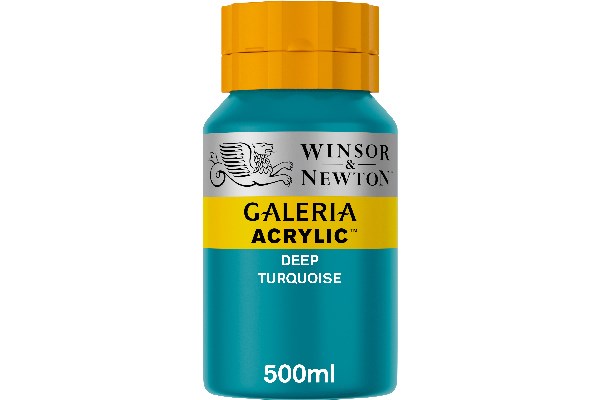 Galeria Acrylic 500Ml Deep Turquoise 232