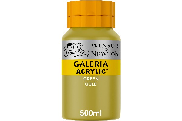 Galeria Acrylic 500Ml Green Gold 294