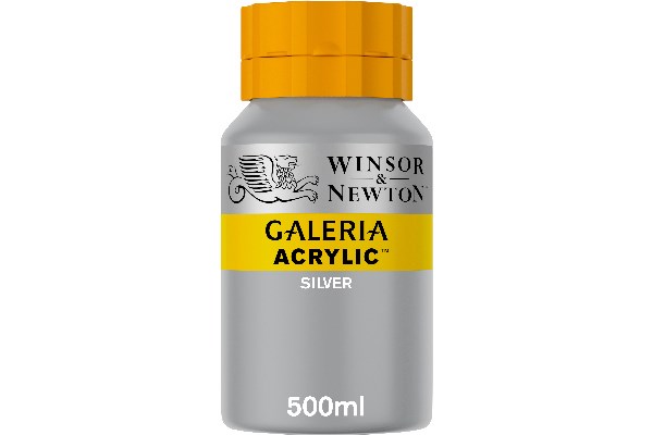 Galeria Acrylic 500Ml Silver 617