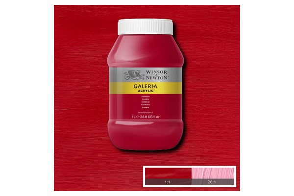 Galeria Acrylic 1L Crimson 203