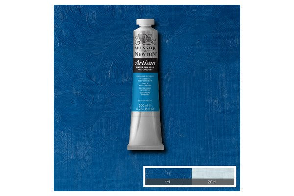 Artisan water mix oil 200ml cerulean blue hue 138