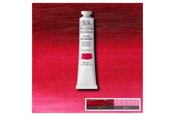 Artists oil colour 200ml permanen rose 502