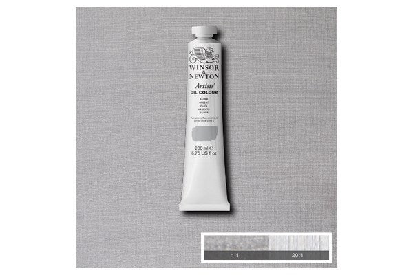 Artists oil colour 200ml silver 617