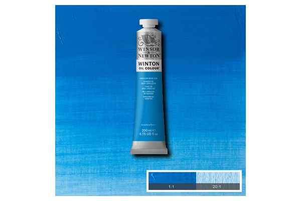 Winton oil 200ml cerule blue hue 138