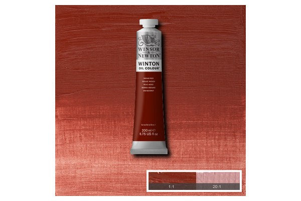 Winton oil 200ml indian red 317