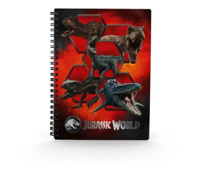 JURASSIC WORLD CARNIVOROUS 3D EFFECT NOTEBOOK