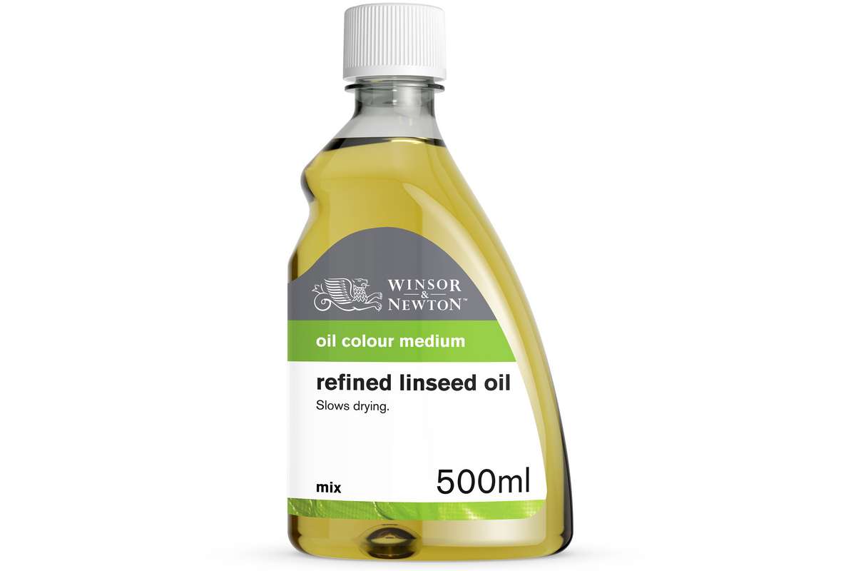 Oil linseed oil refined 500ml