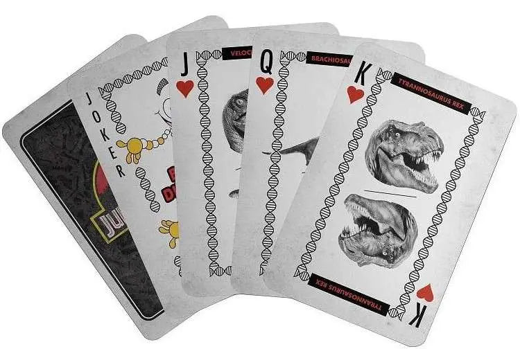 JURASSIC PARK-GIFT SHOP PLAYING CARDS DECK