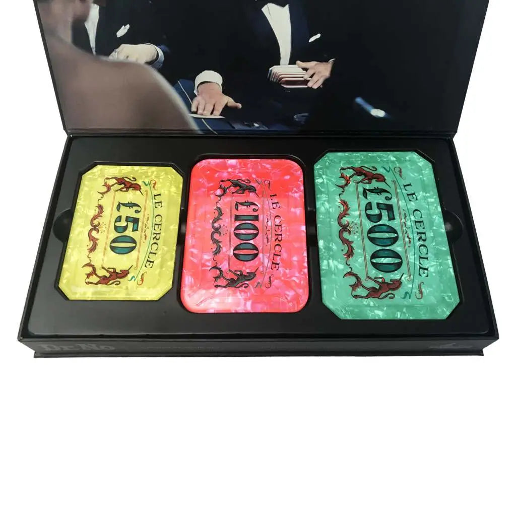 JAMES BOND DR NO CASINO SET LTD ED PROP