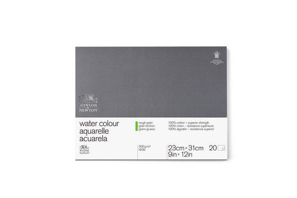 Watercolour pad prof rough grain 300g 23x31cm 20p