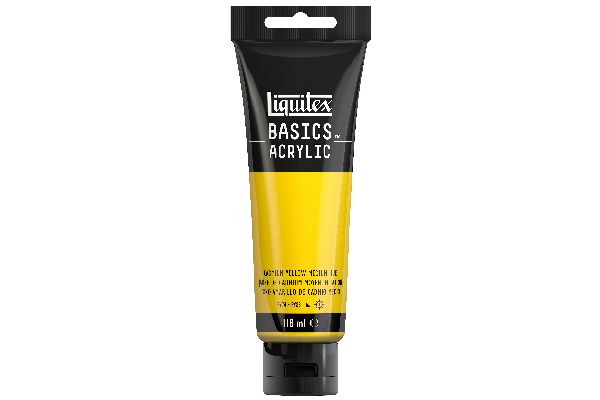 Basics 118Ml Cadmium Yellow Medium Hue 830