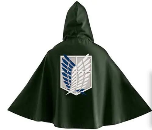 AOT OFFICIAL GREEN CAPE IN CARDBOARD BOX