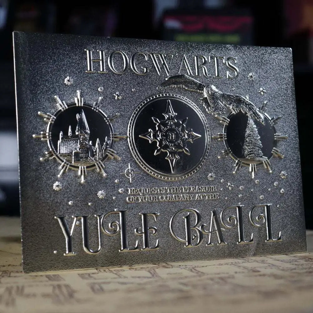 HP YULE BALL TICKET SILVER PLATED