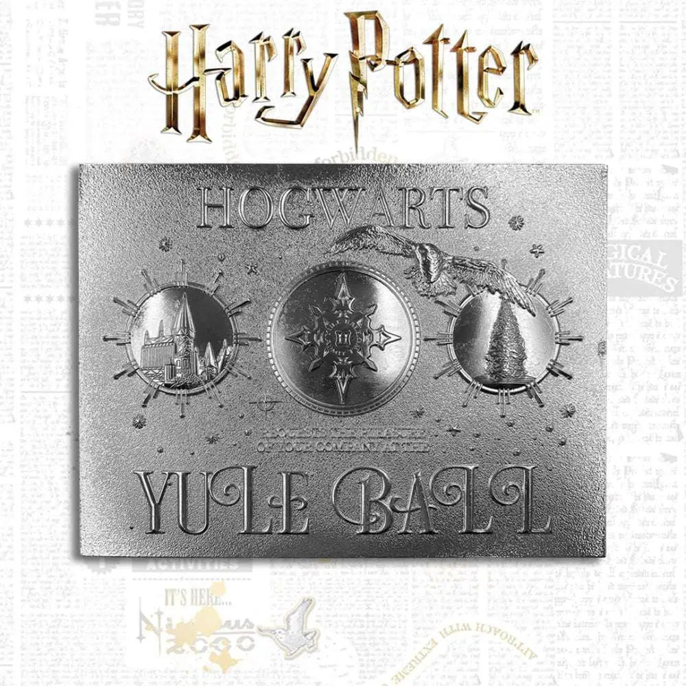 HP YULE BALL TICKET SILVER PLATED