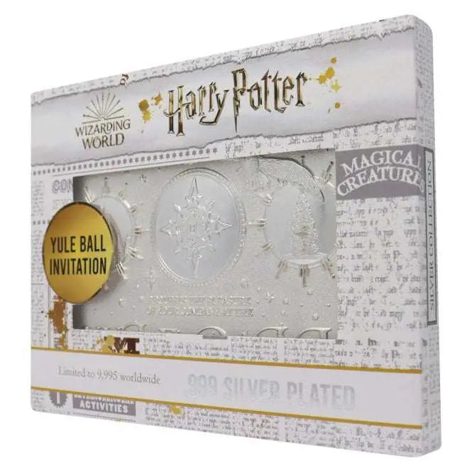 HP YULE BALL TICKET SILVER PLATED