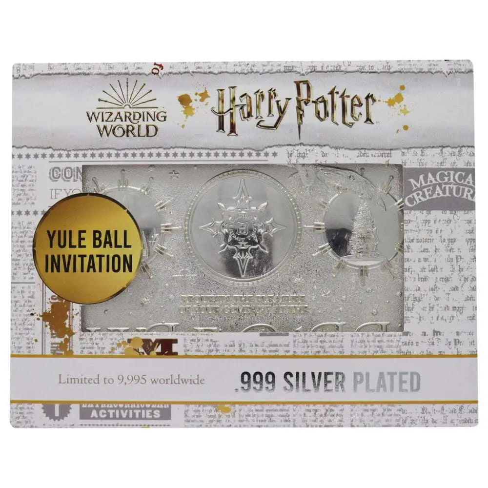 HP YULE BALL TICKET SILVER PLATED