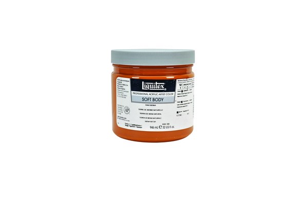 Soft boby 946ml Raw Sienna 330