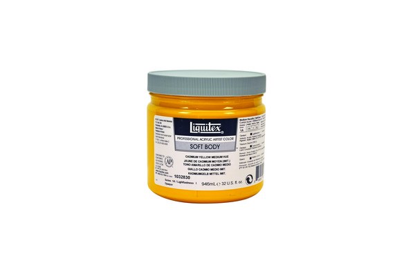 Soft Body 946Ml Cadmium Yellow Medium Hue 830