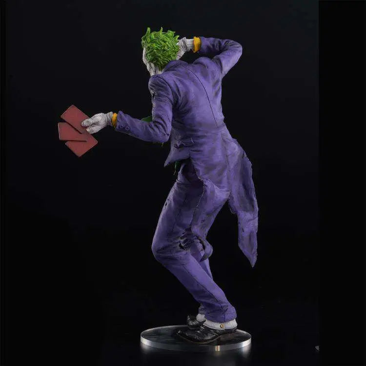 SOFBINAL JOKER LAUGHING PURPLE. STATUE
