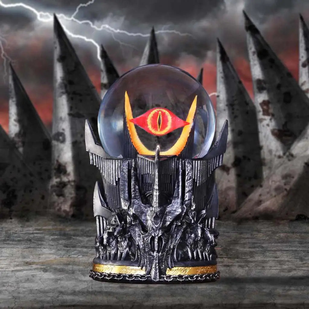 THE LORD OF THE RING SAURON SNOW GLOBE