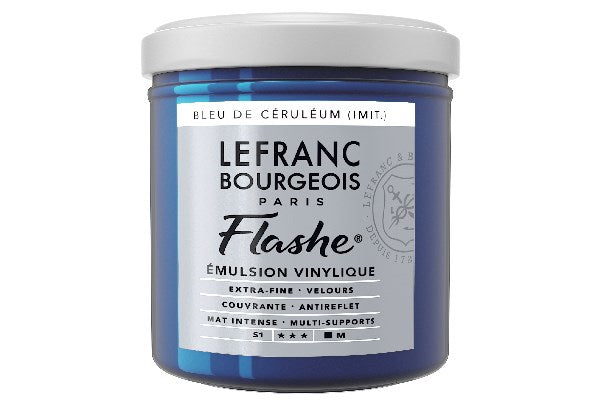 Flashe Acrylic 125ml Cerulean blue Hue 065